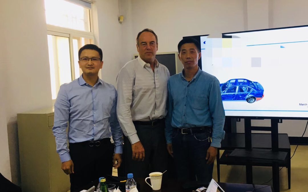 Visit of potential suppliers closed to Shanghai. JF KER RAULT Group Purchasing Director.